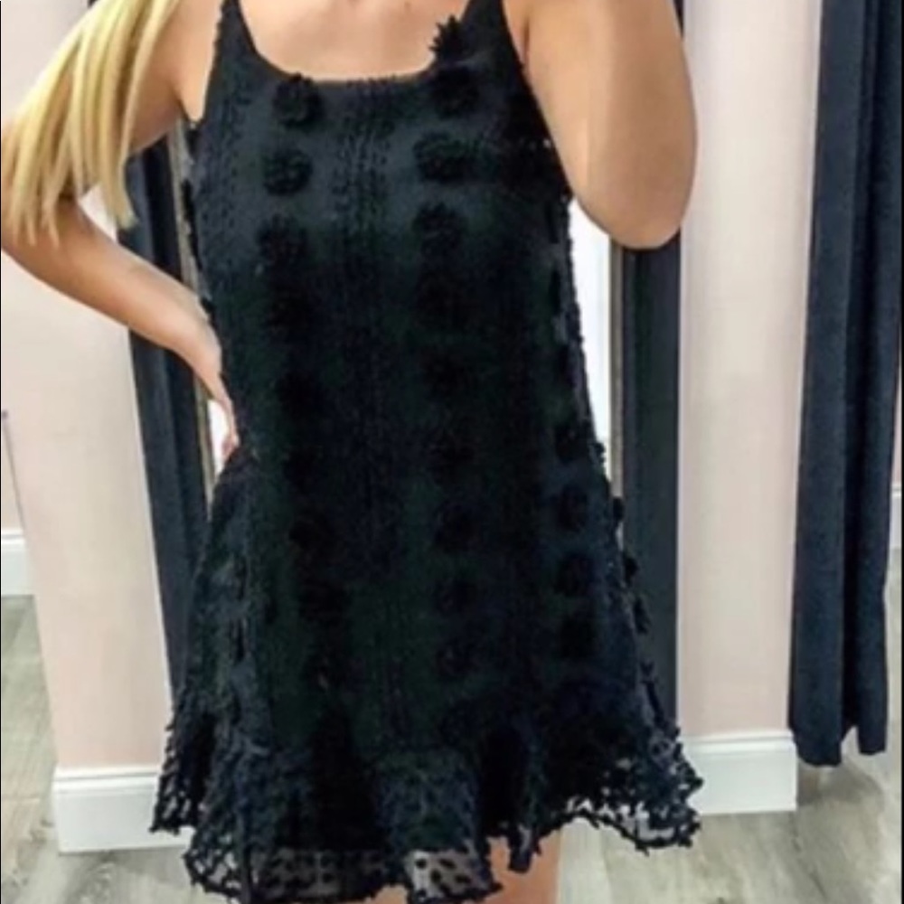 Black flowy dress